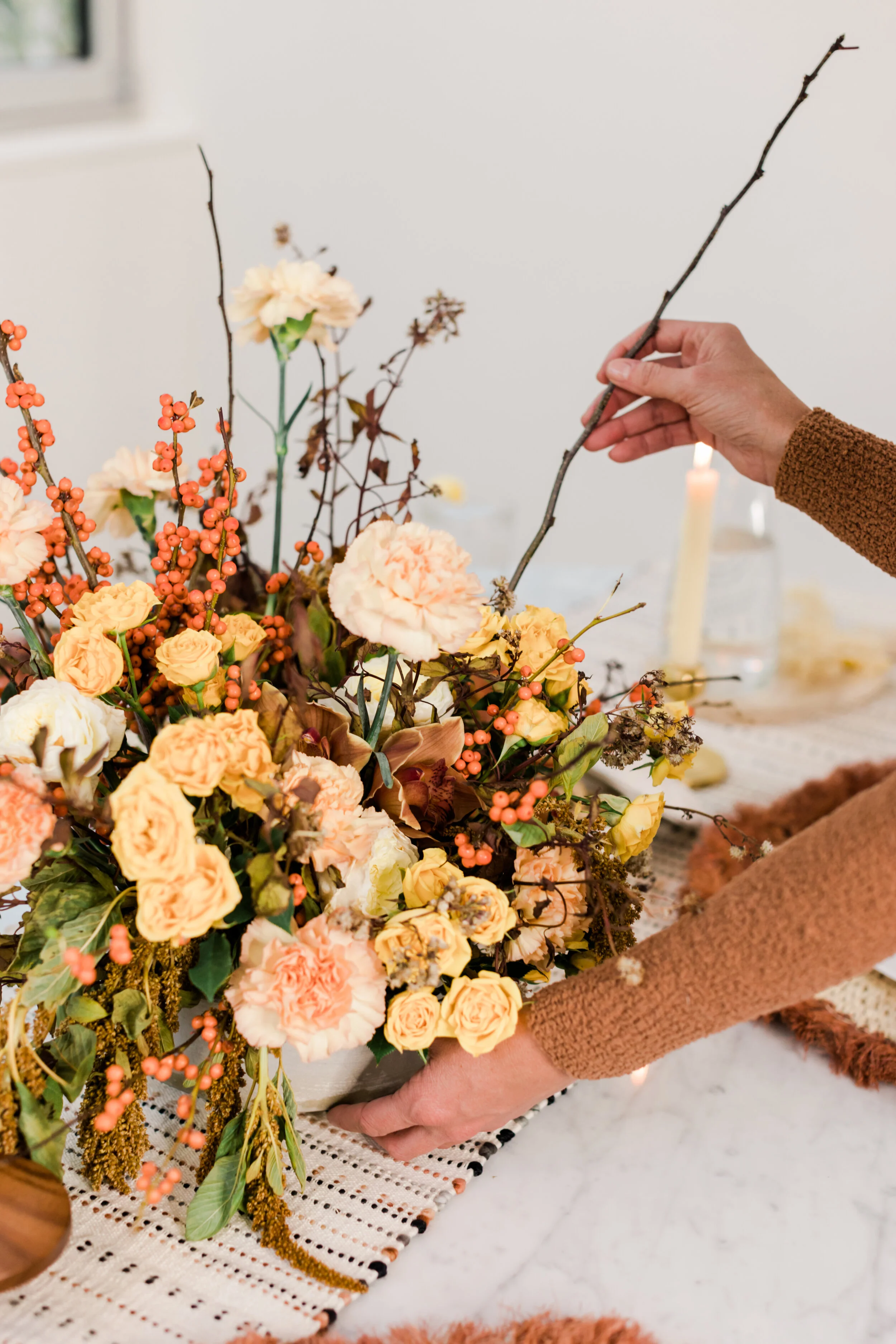 How To Make A Diy Centerpiece For Thanksgiving Life In Jeneral