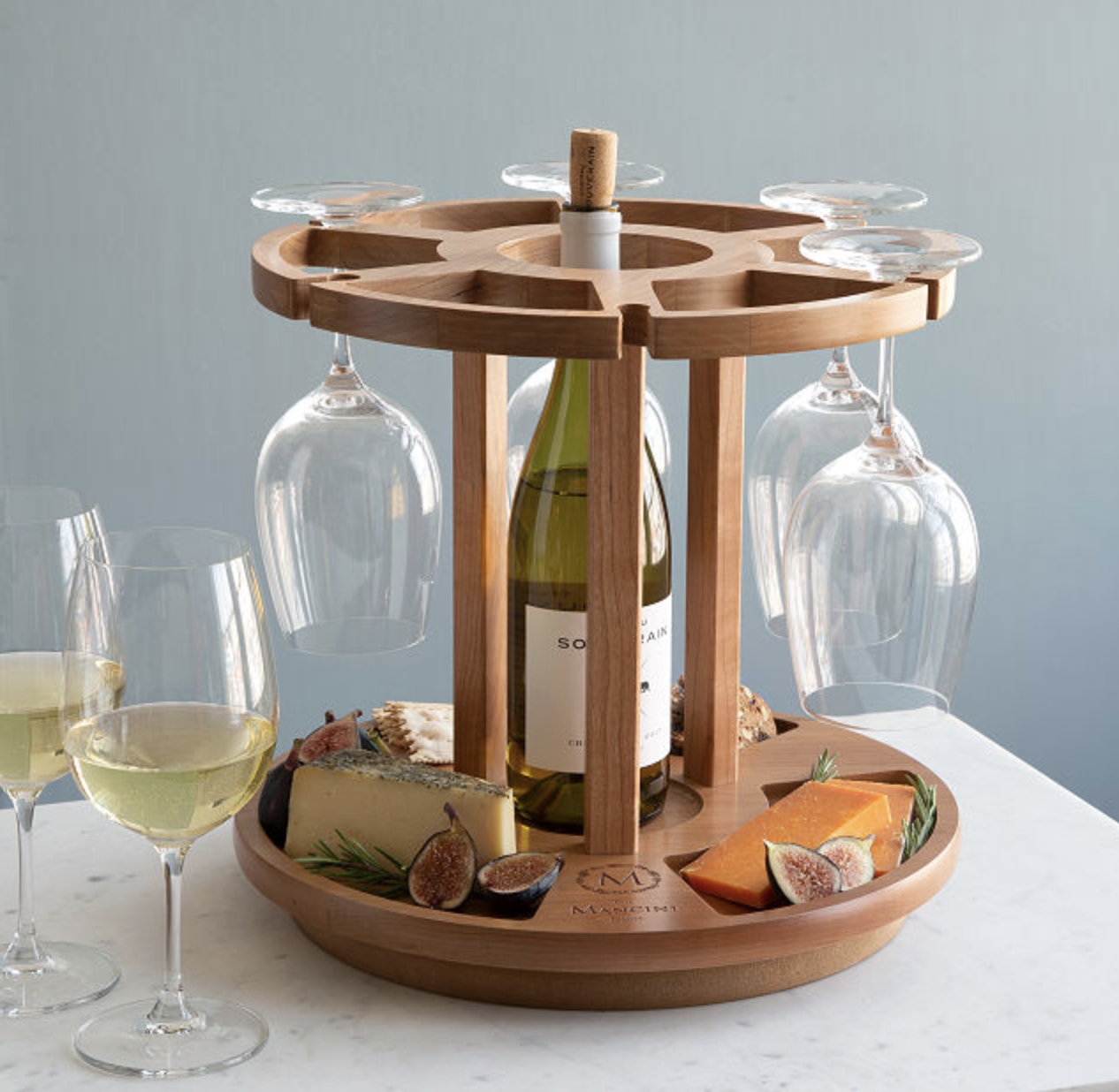 PERSONALIZED WINE &amp; CHEESE CAROUSEL