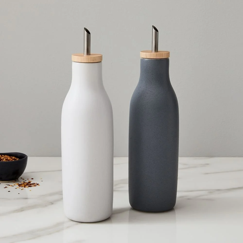 West Elm Oil &amp; Vinegar Bottles