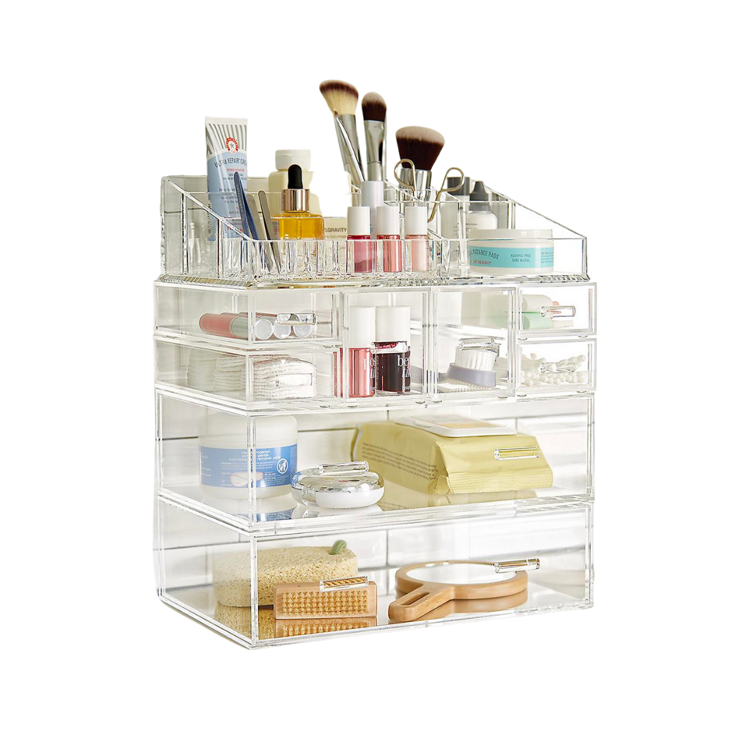 Acrylic Modular Makeup Organizers