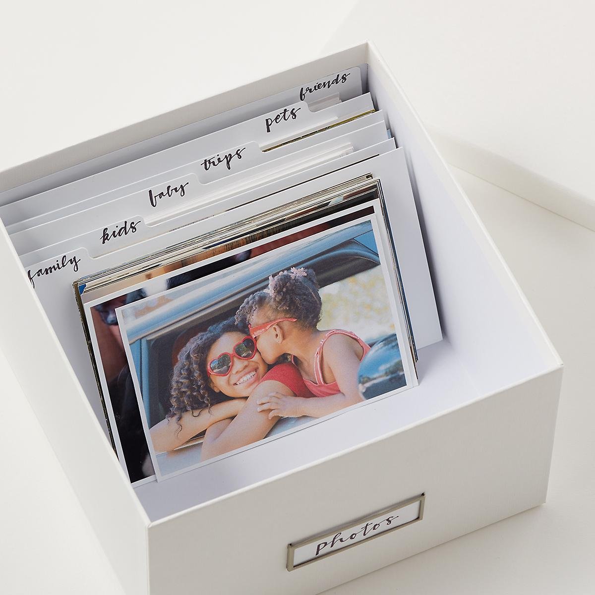 Photo storage box