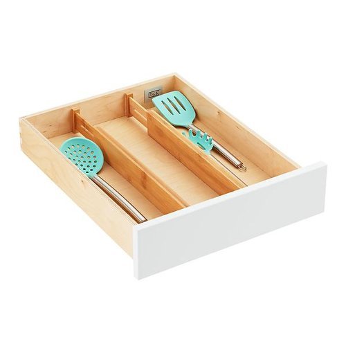 Expandable Bamboo Drawer Organizers