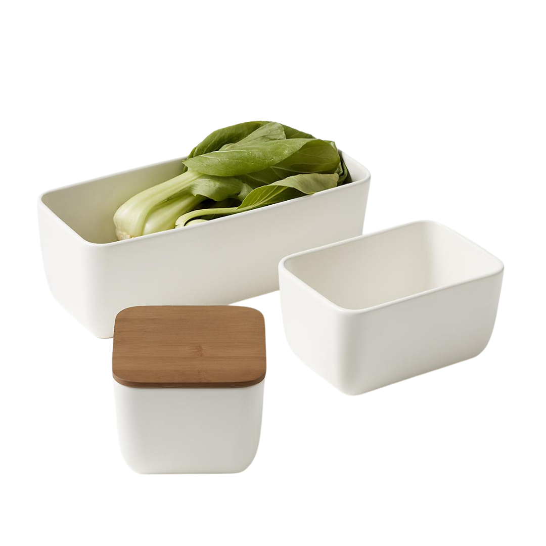 Ceramic Fridge Bins