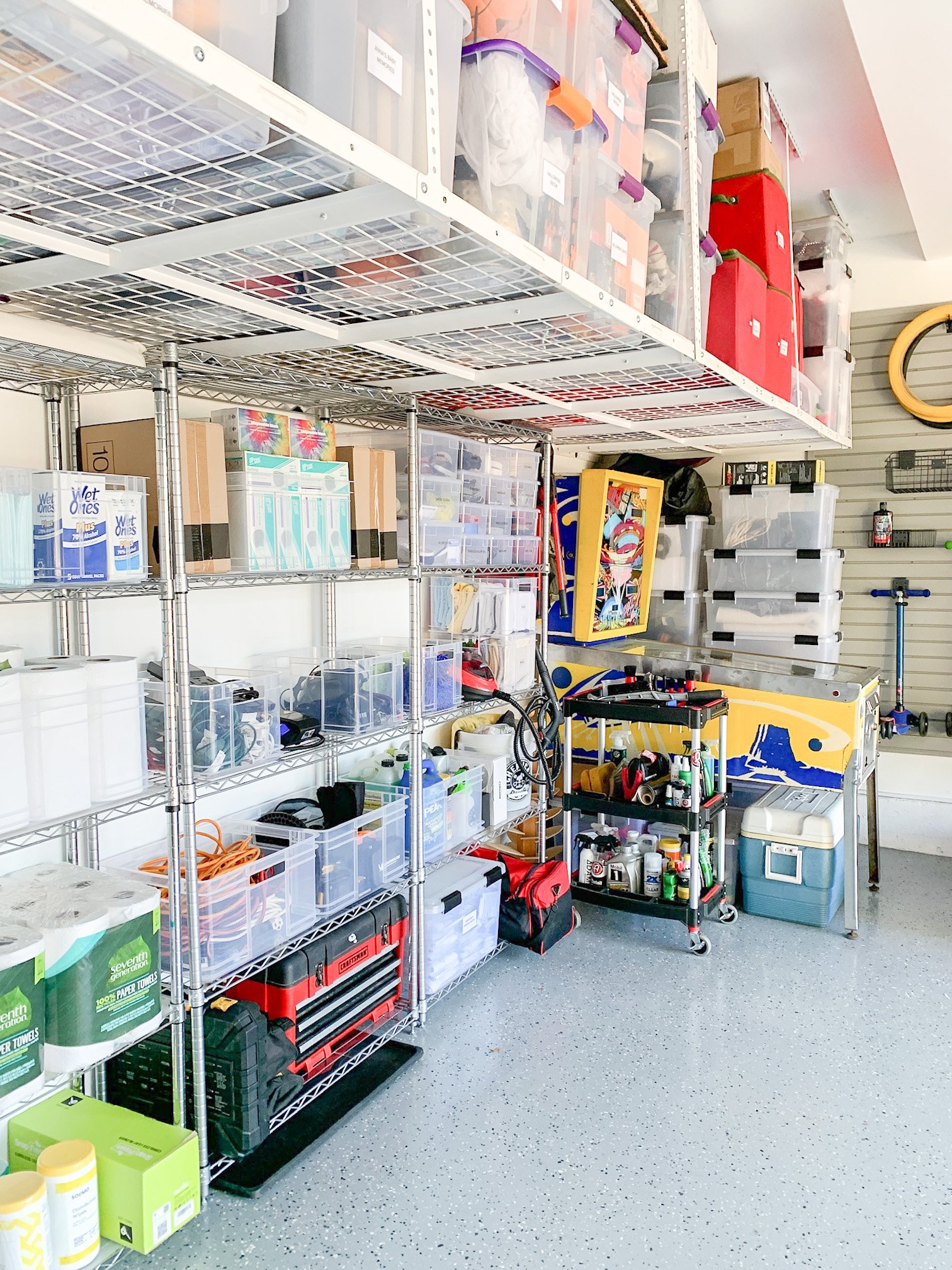 Custom Garage Organization System + Storage Ideas