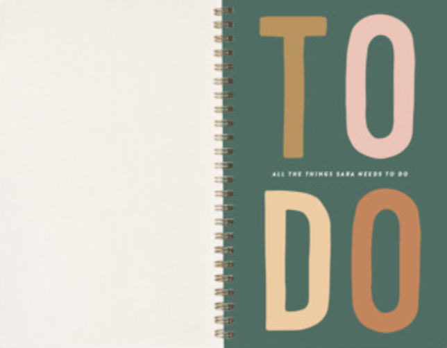Minted To Do Notebook