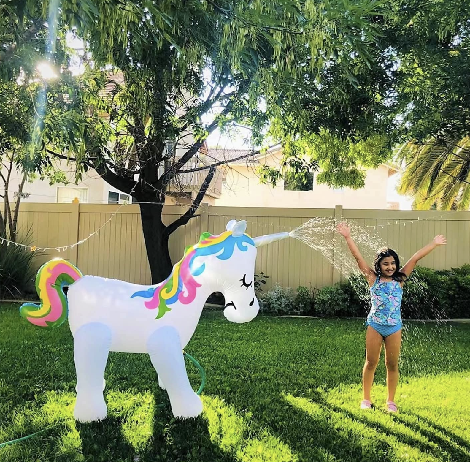 Giant Unicorn Sprinkler