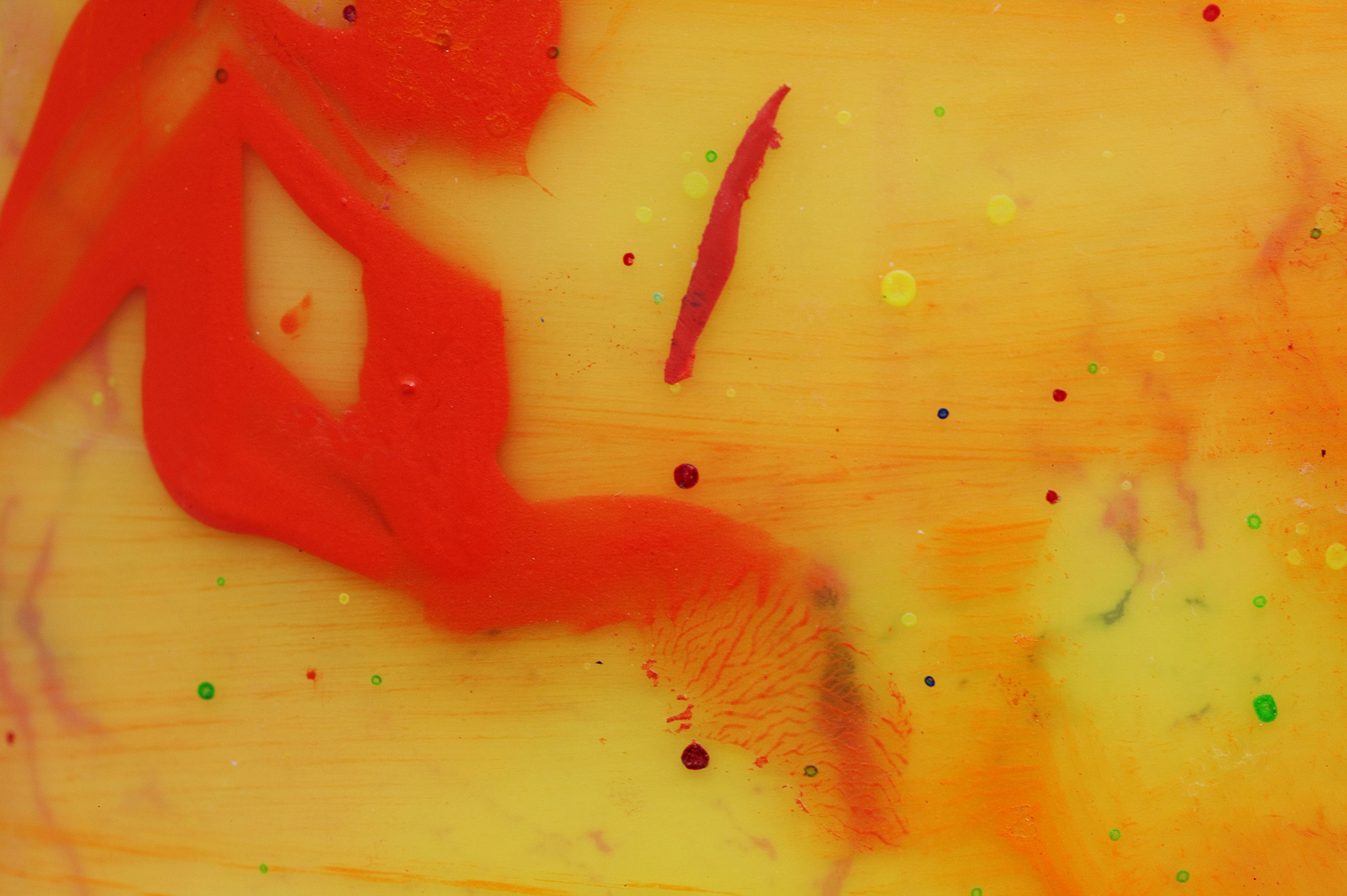 Palette Series: Monique Prieto #1 (Transparent apron), 2004