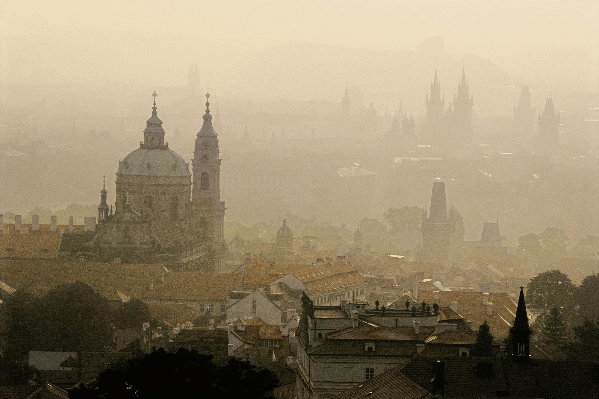 Dawn in Prague, Prague, Czech Republic 1997
