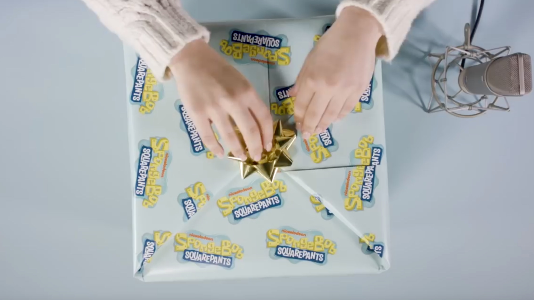 ASMR Unboxing Christmas Presents w/ SpongeBob, Henry Danger & More