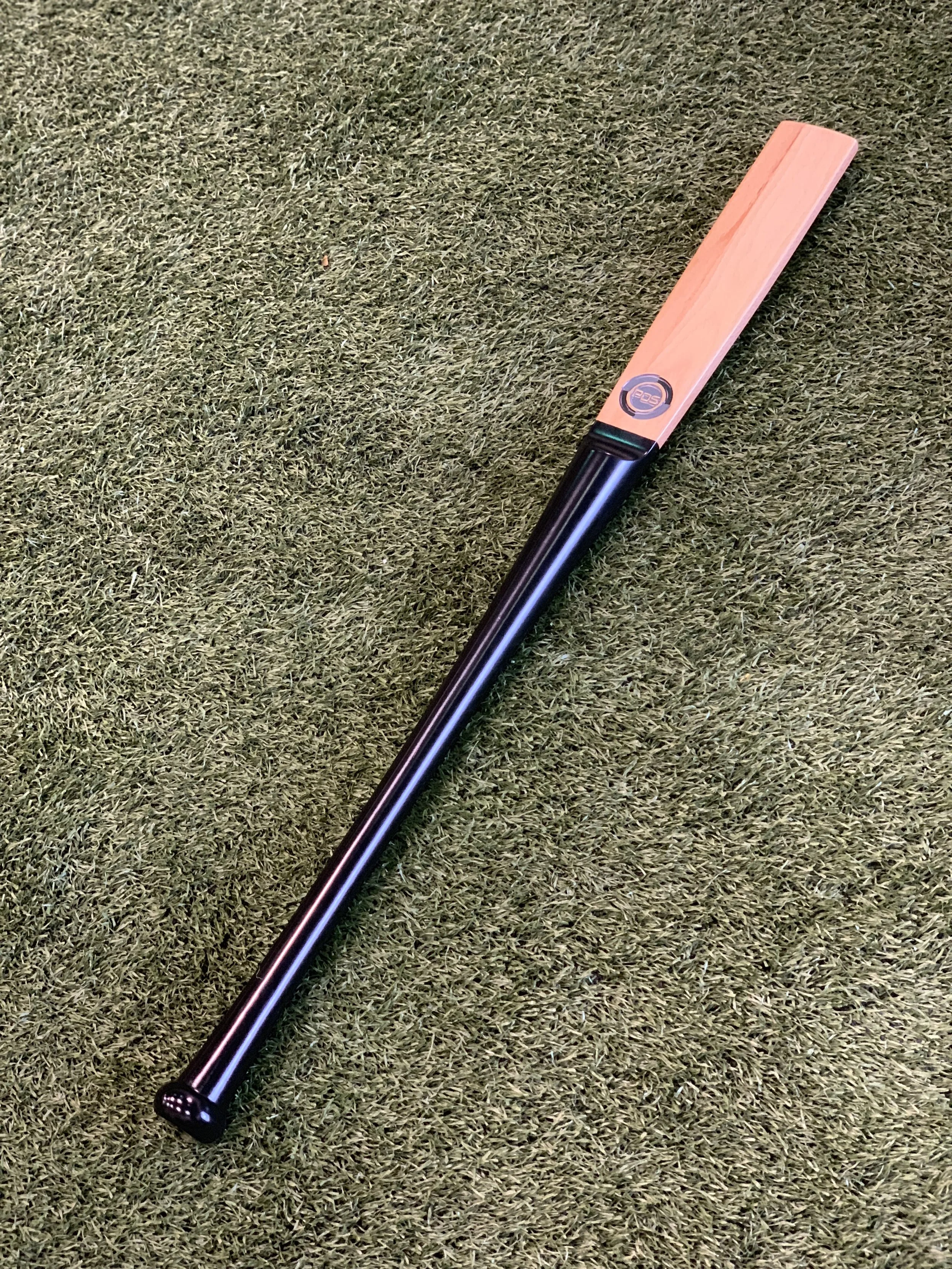 flat baseball training bat