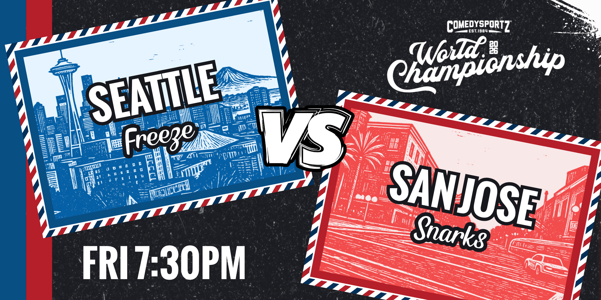 ComedySportz World Championships - Seattle Vs. San Jose