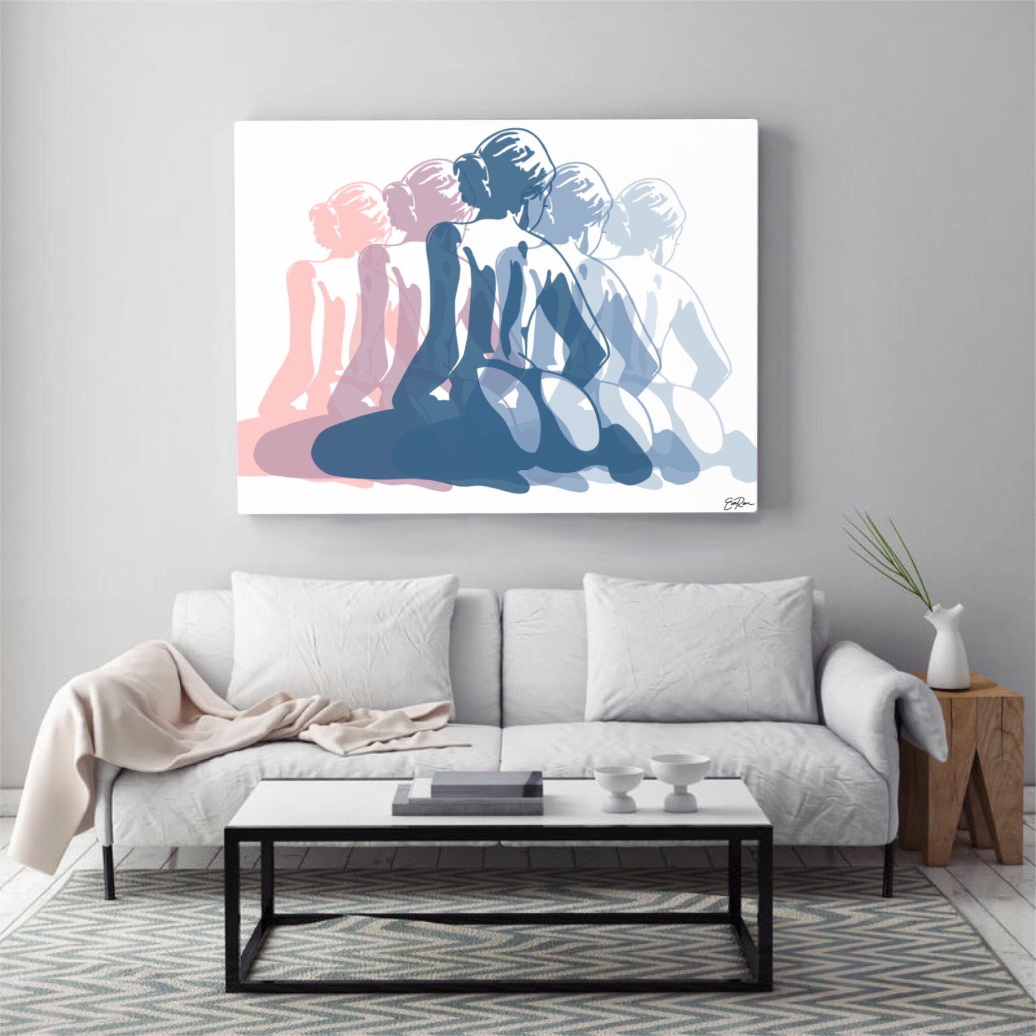 Transparent Canvas Print
