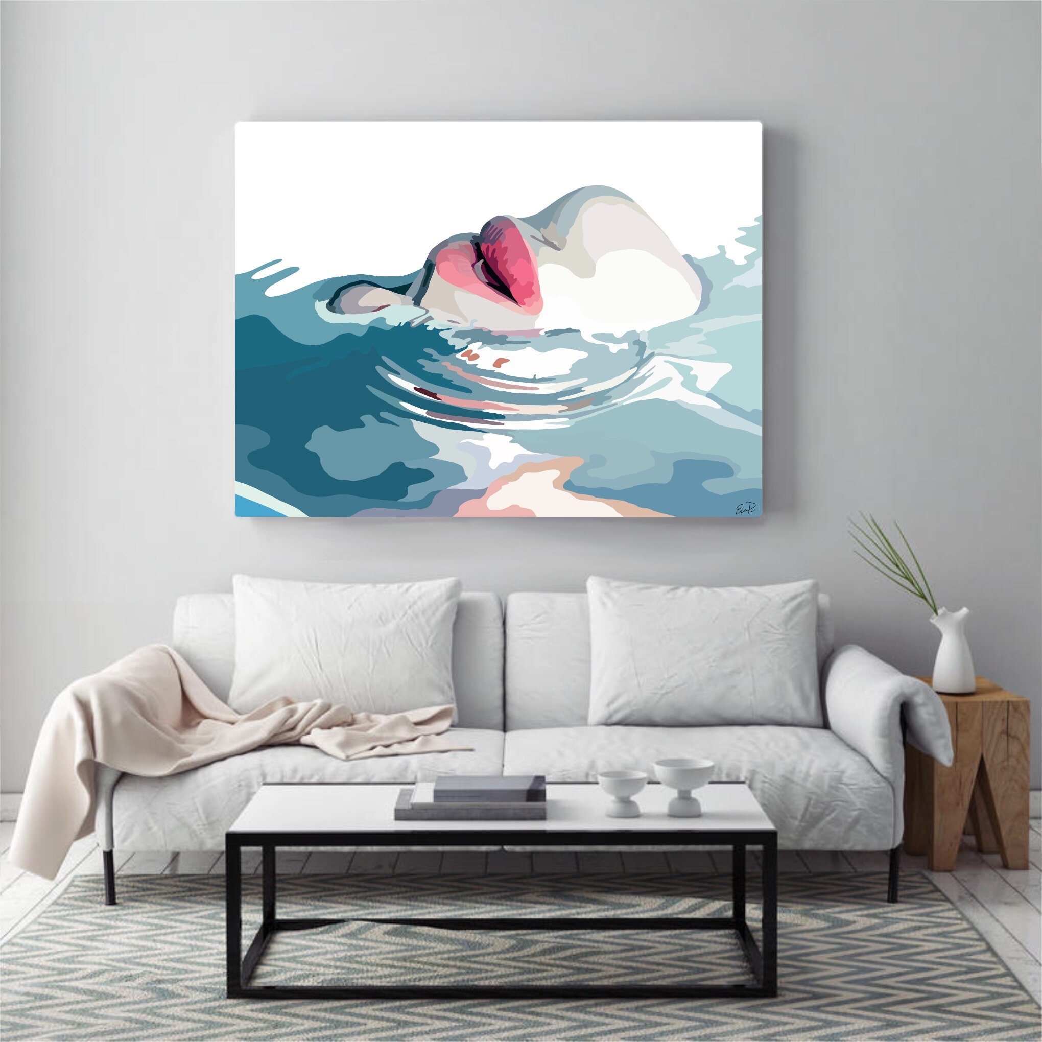 Underwater Canvas Print