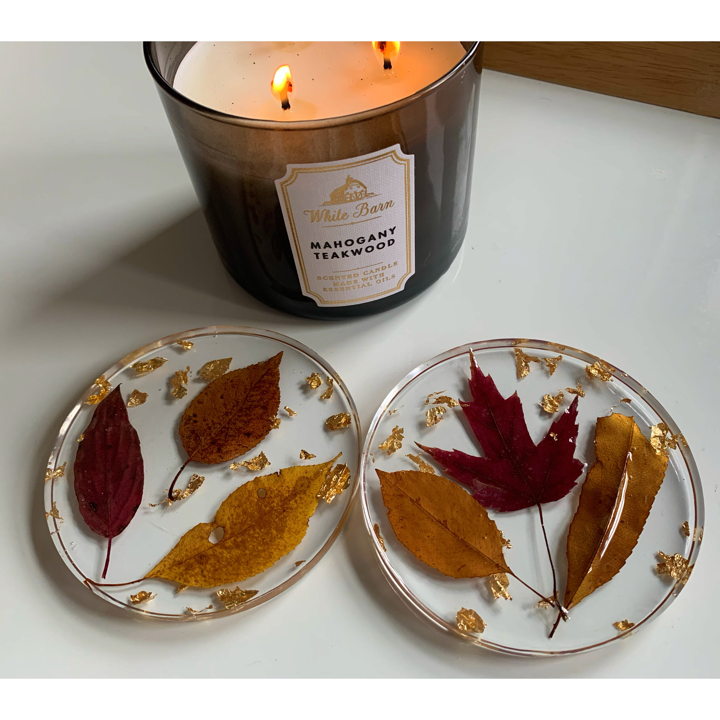 Fall Leaves Coasters 