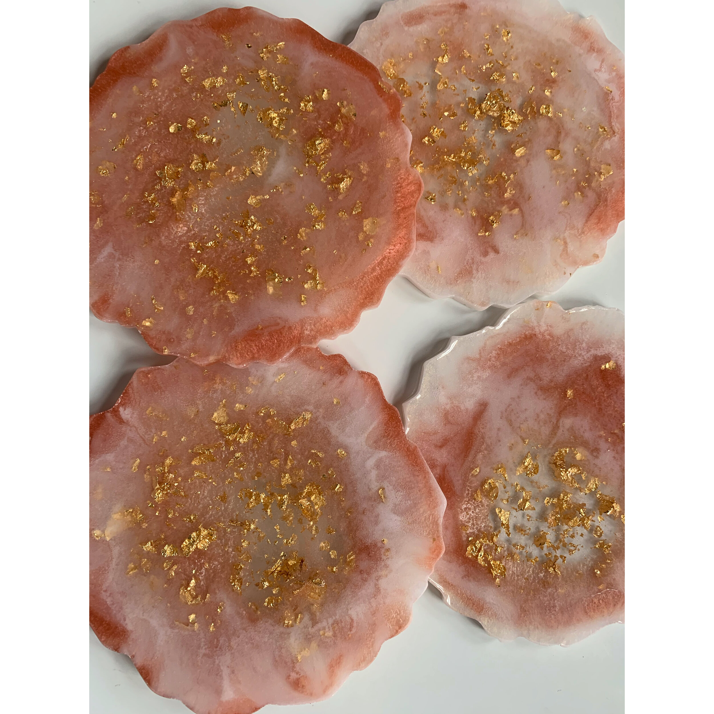 Strawberries and Cream Coasters