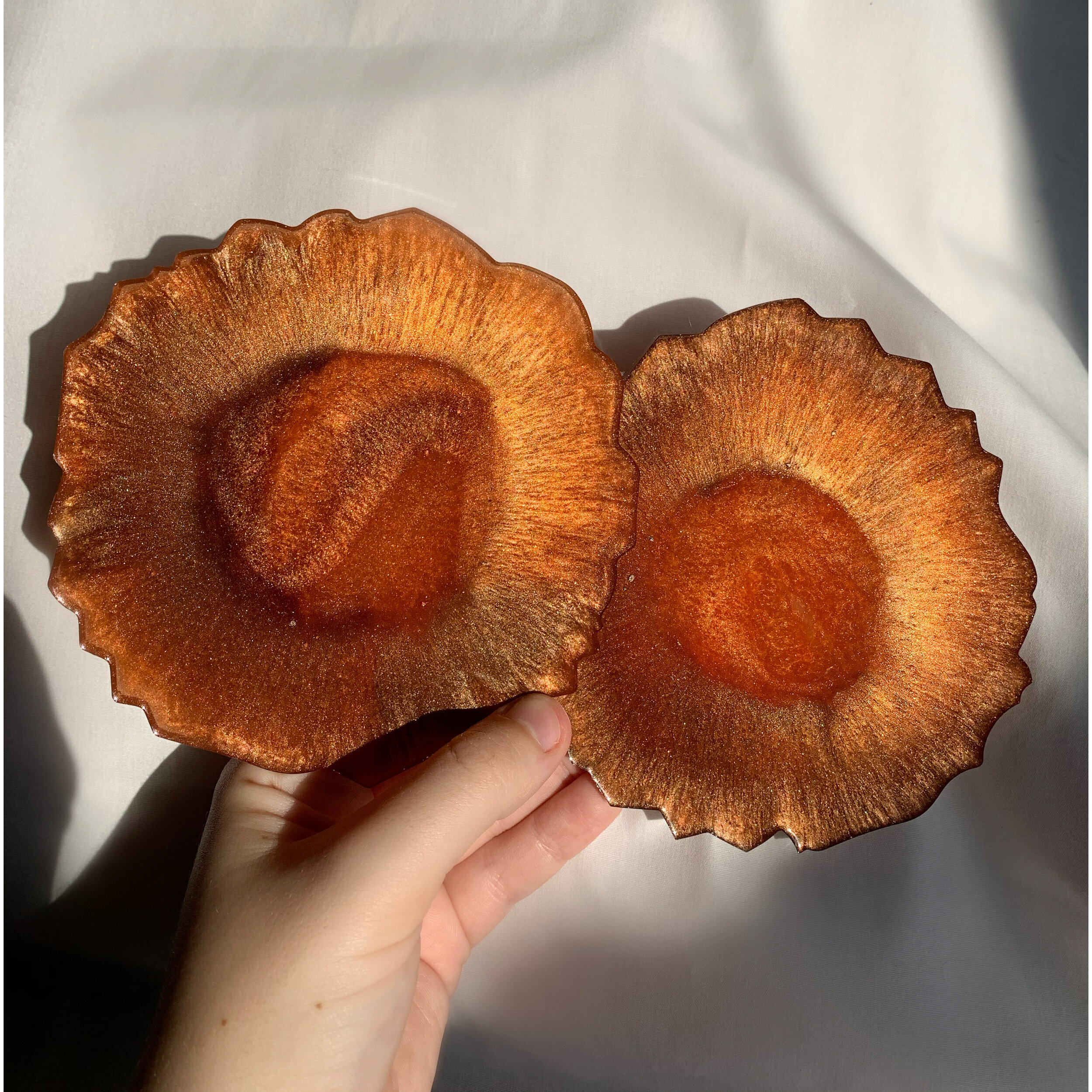 Burnt Orange Coasters