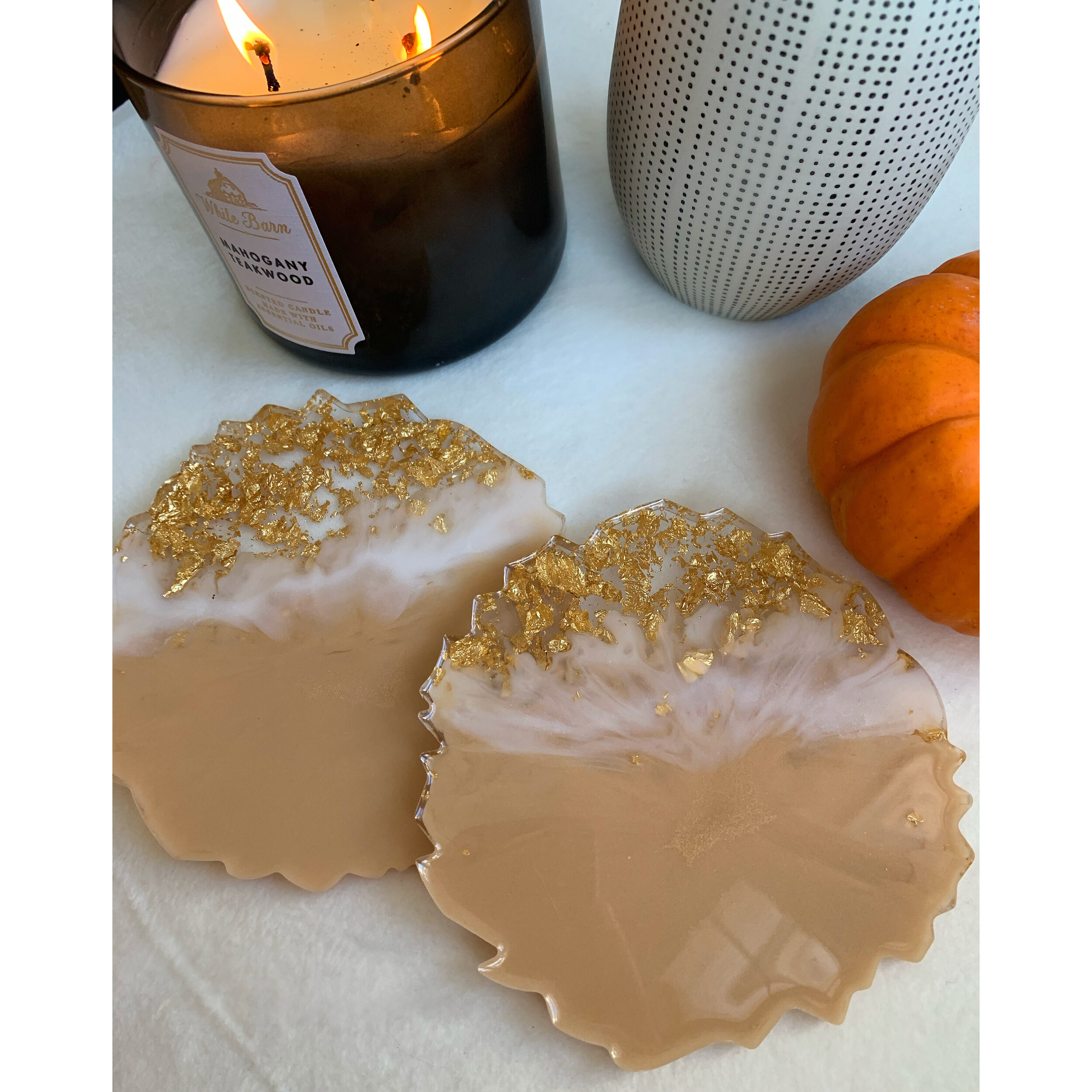 Caramel Latte Coasters 