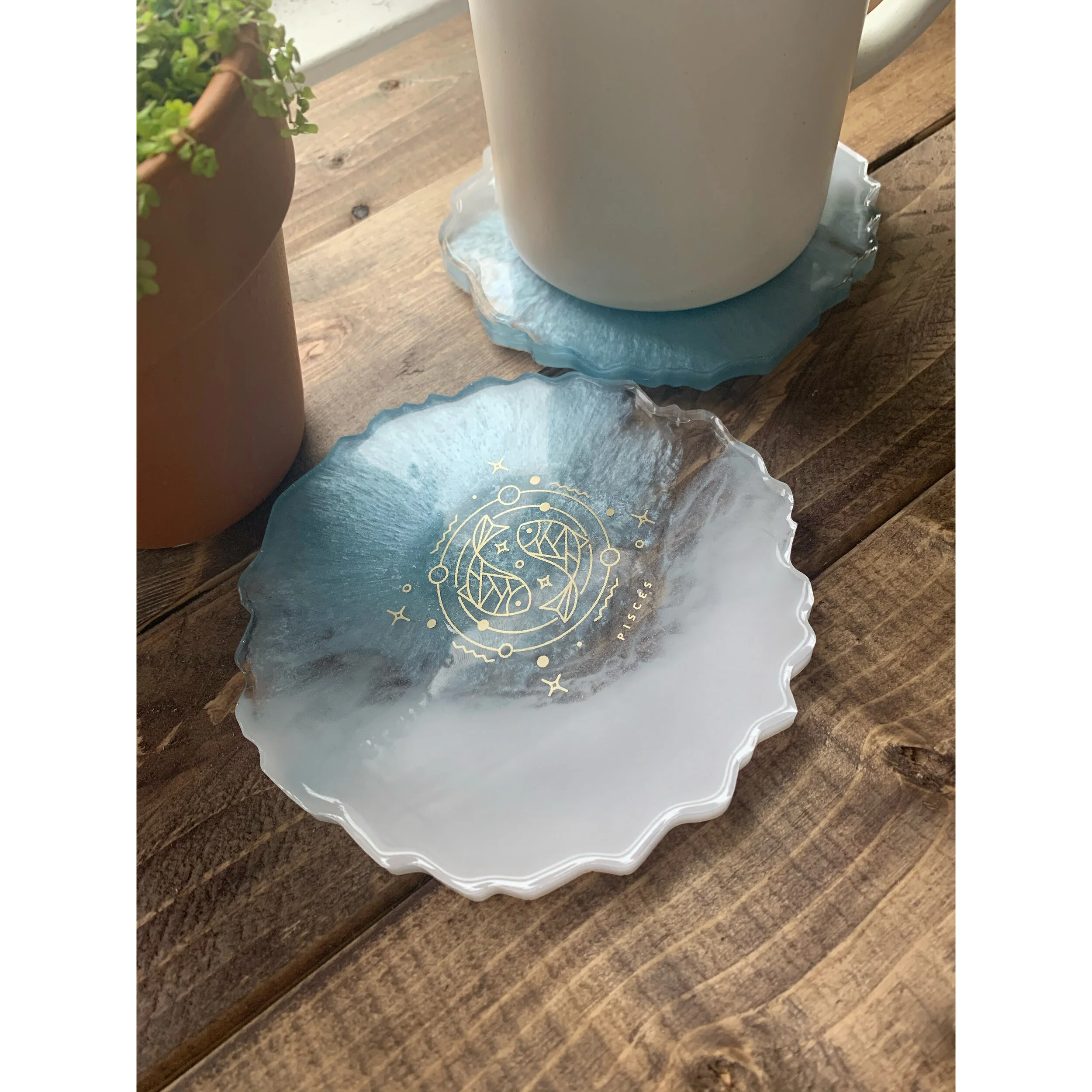 Pisces Coasters