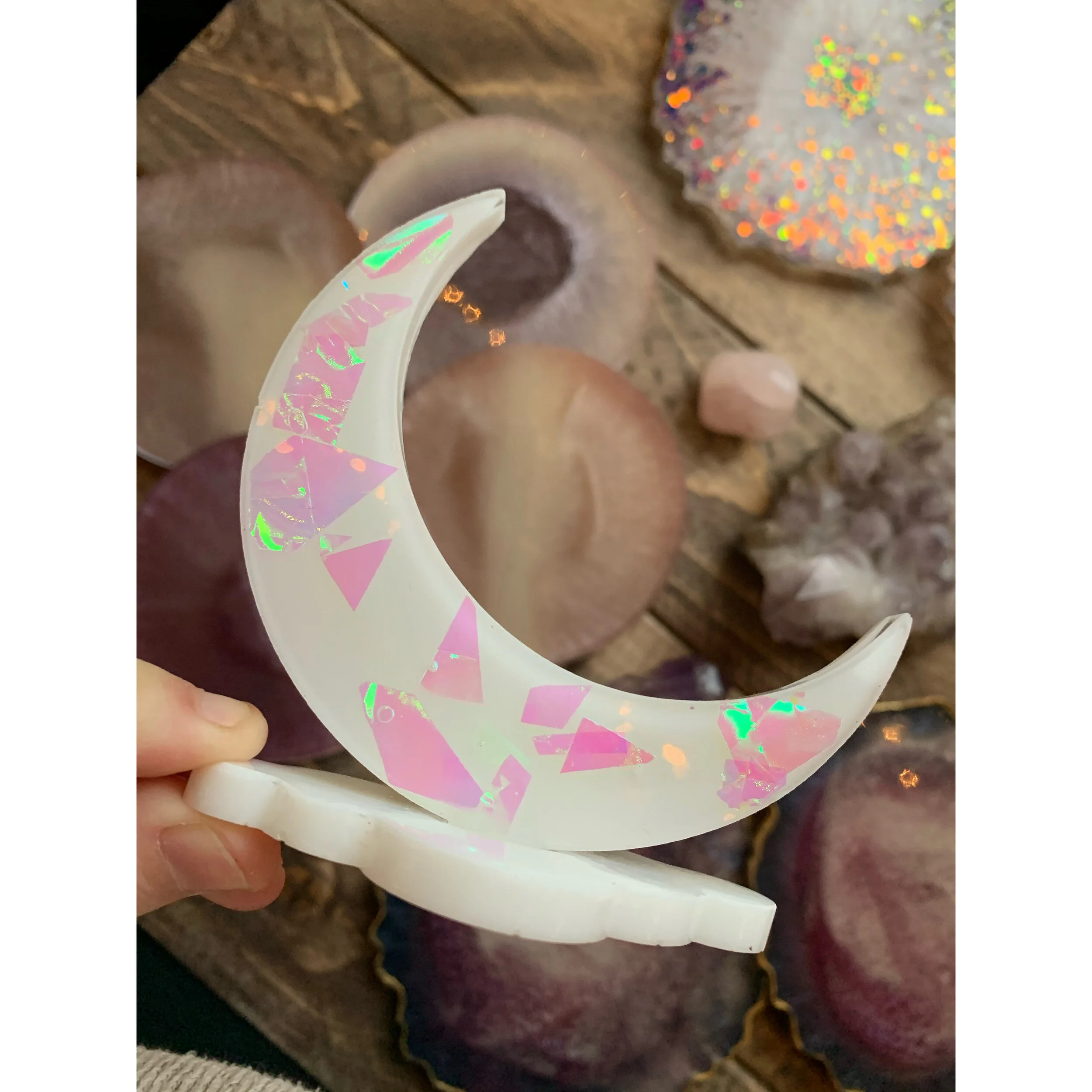 Holographic Ring Holder