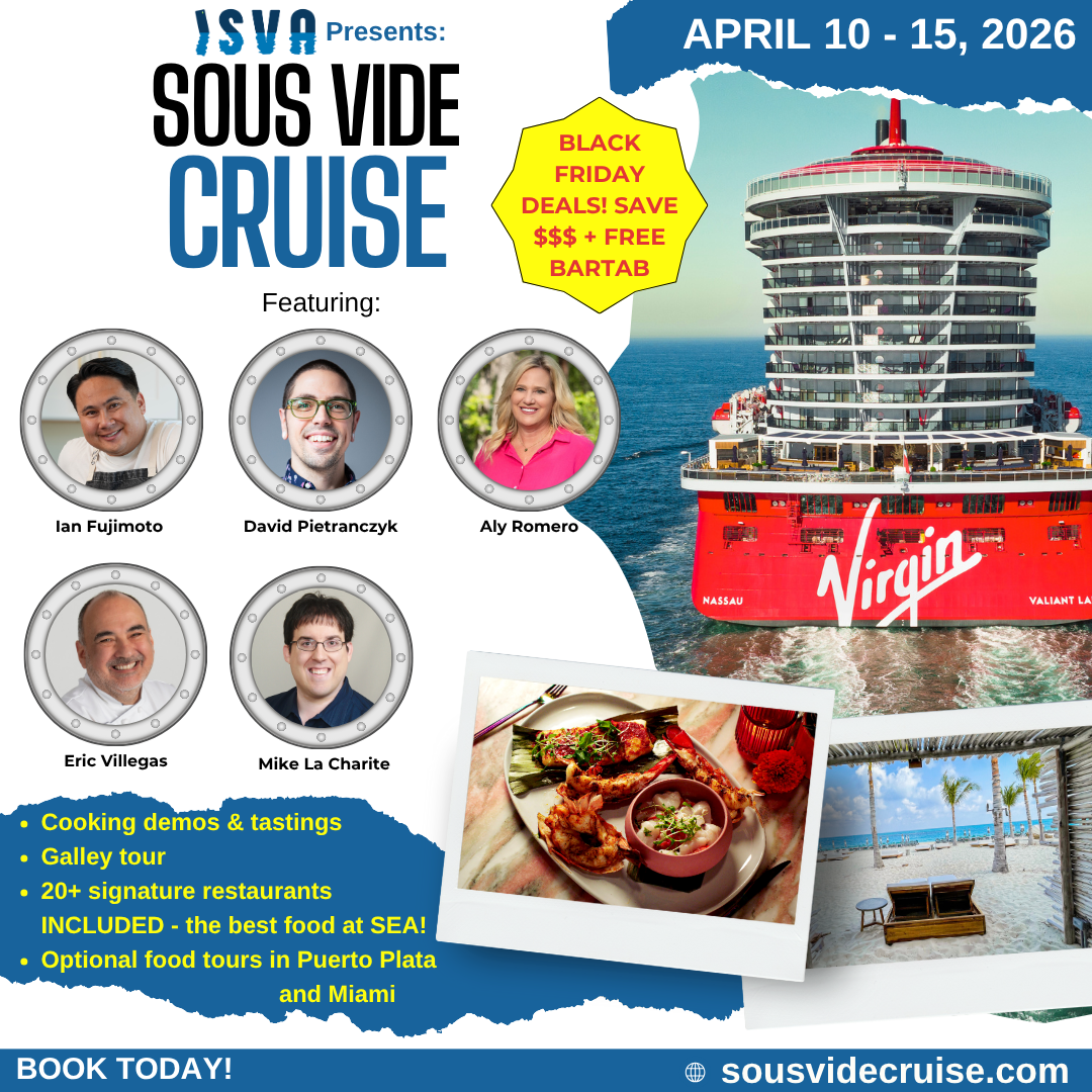 2nd annual Sous Vide Cruise