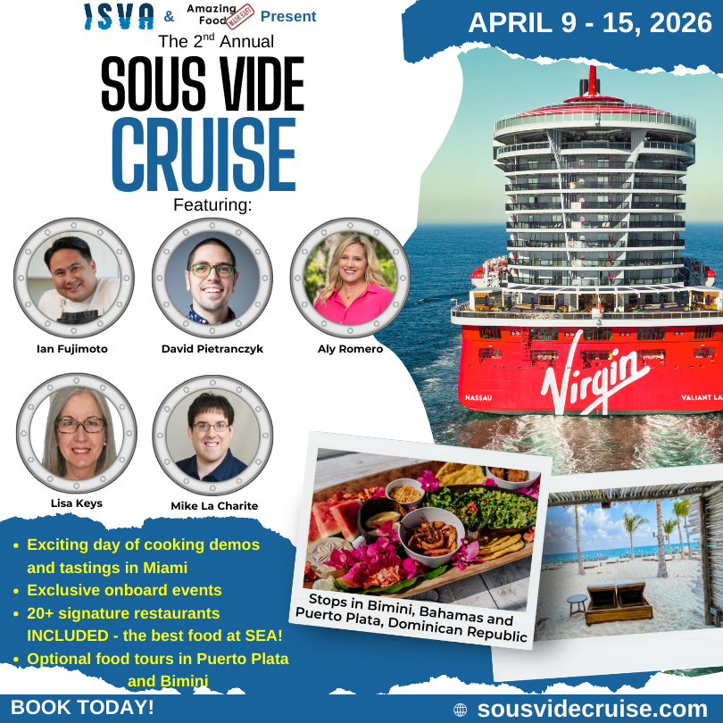 2nd annual Sous Vide Cruise