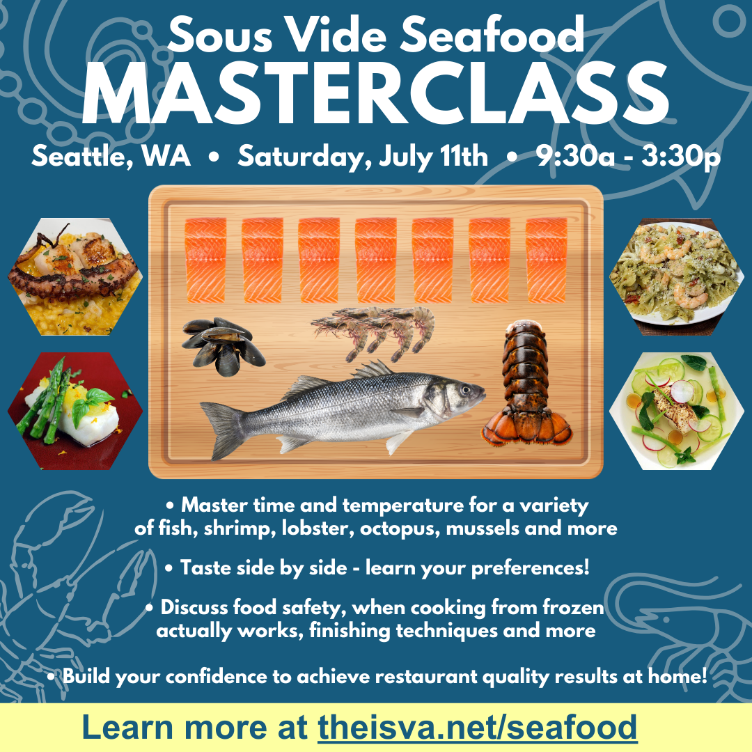 Sous Vide Seafood Masterclass - Seattle