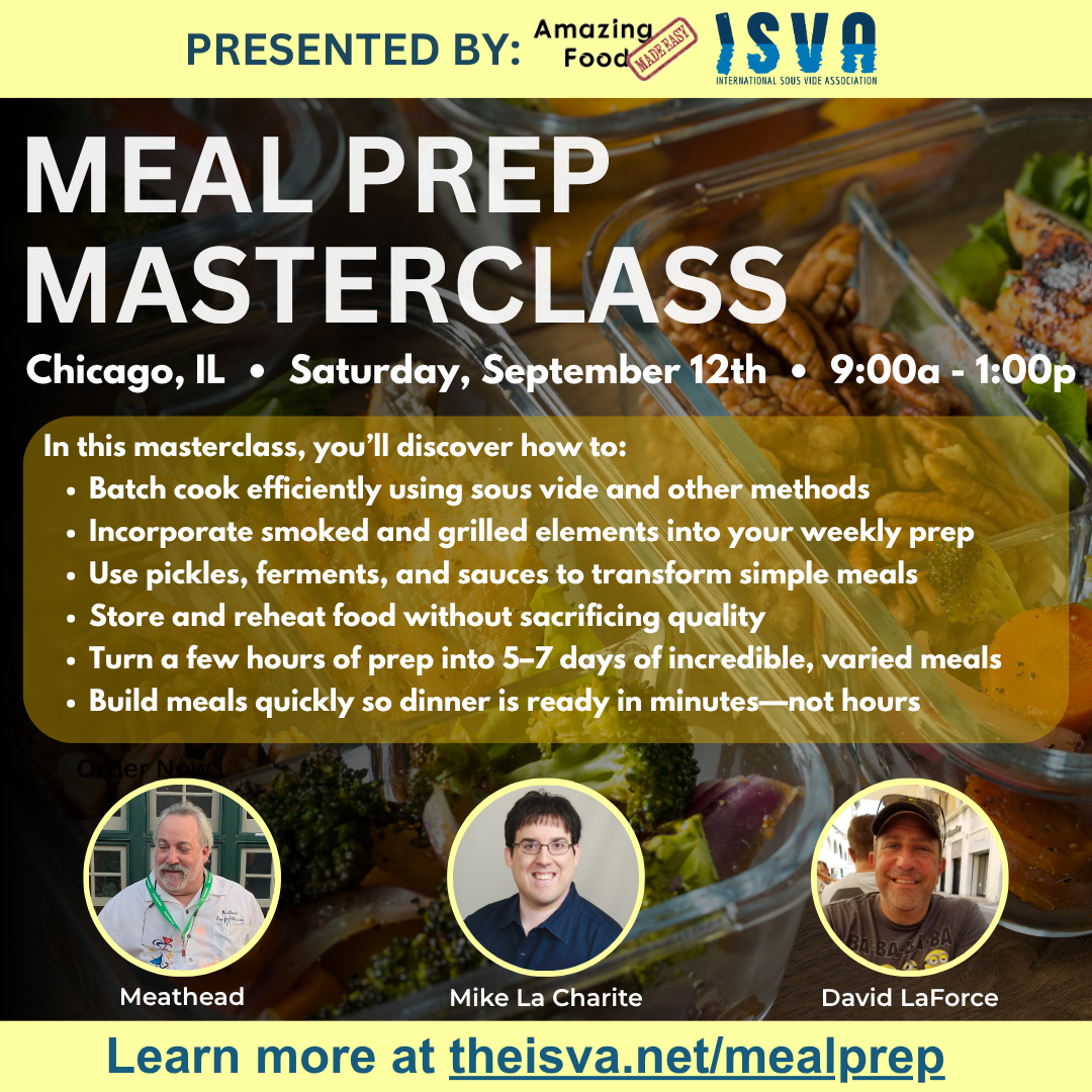 Meal Prep Masterclass - Chicago