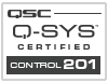Control 201 OSC Q-Systems certification badge