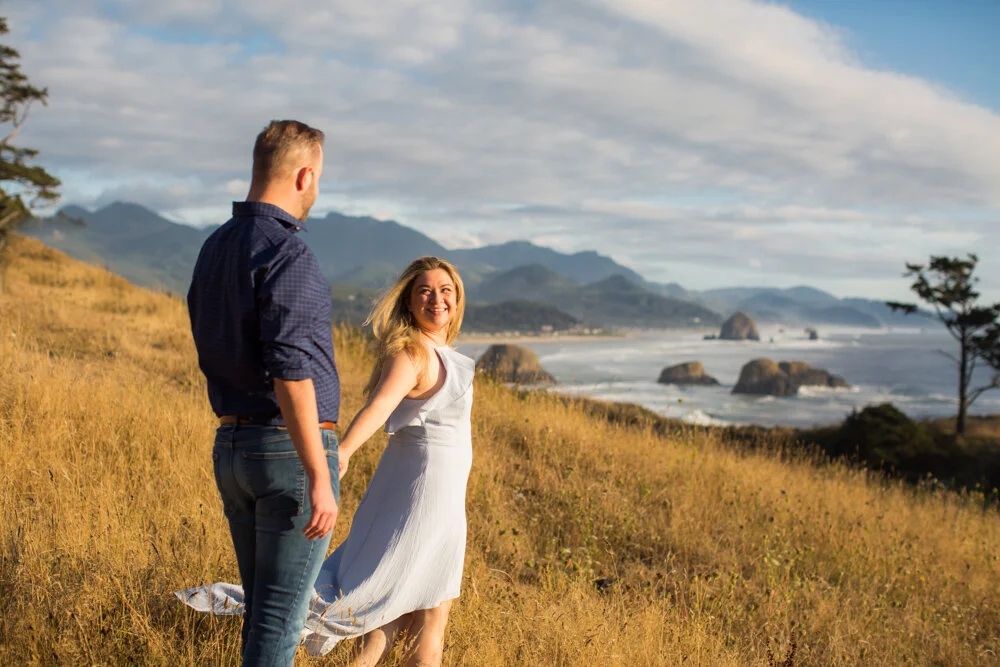 How to Plan the Perfect August Couples Photo Session at Cannon Beach