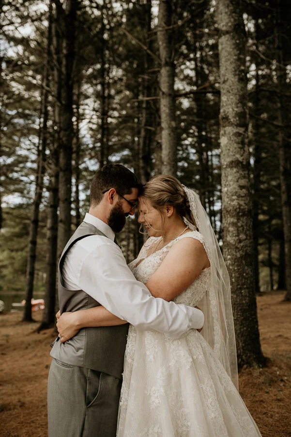 Maine Wedding Photography Venue Lakeside Cabins Caratunk River Woods Bride Groom Inspiration Cheapest
