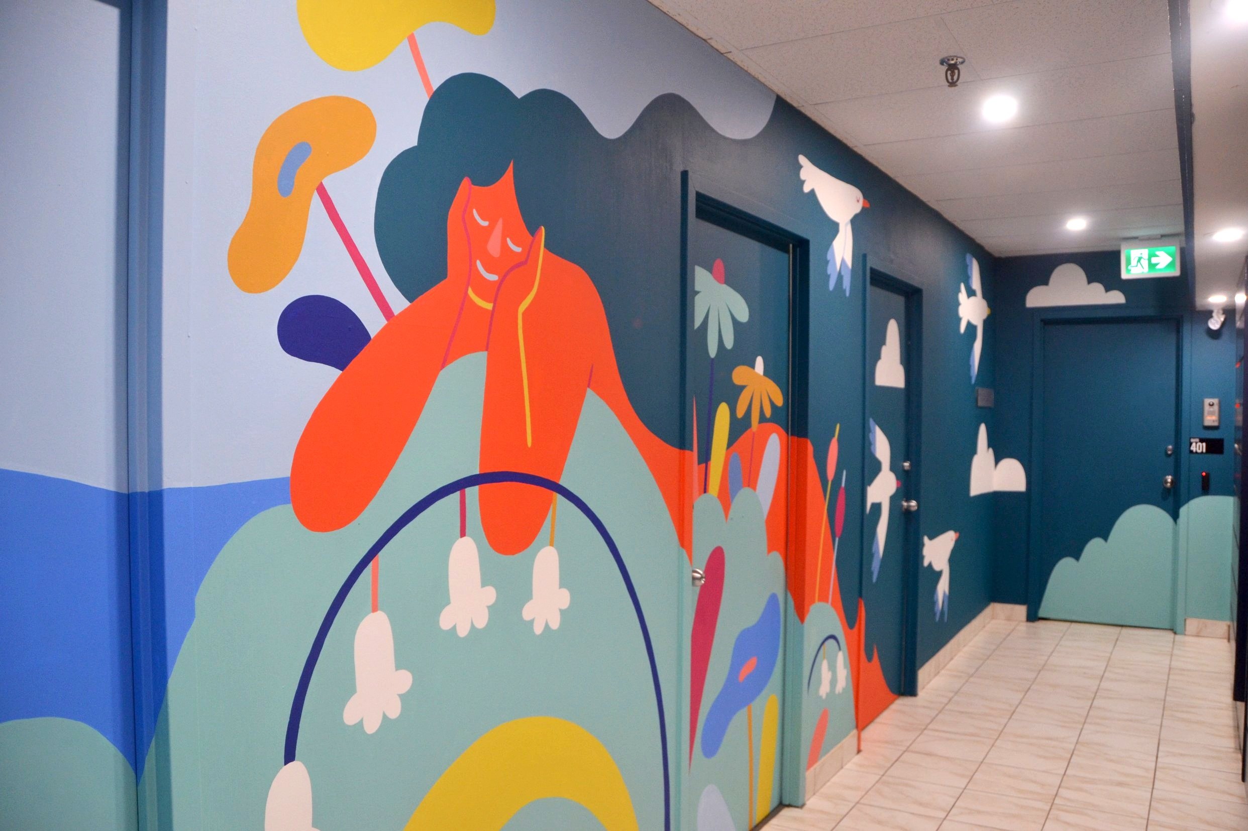 Avalon Clinic Mural