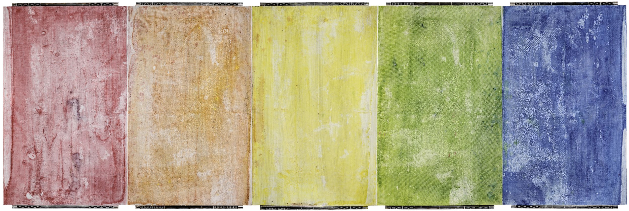 "Rainbow Screen Painting"