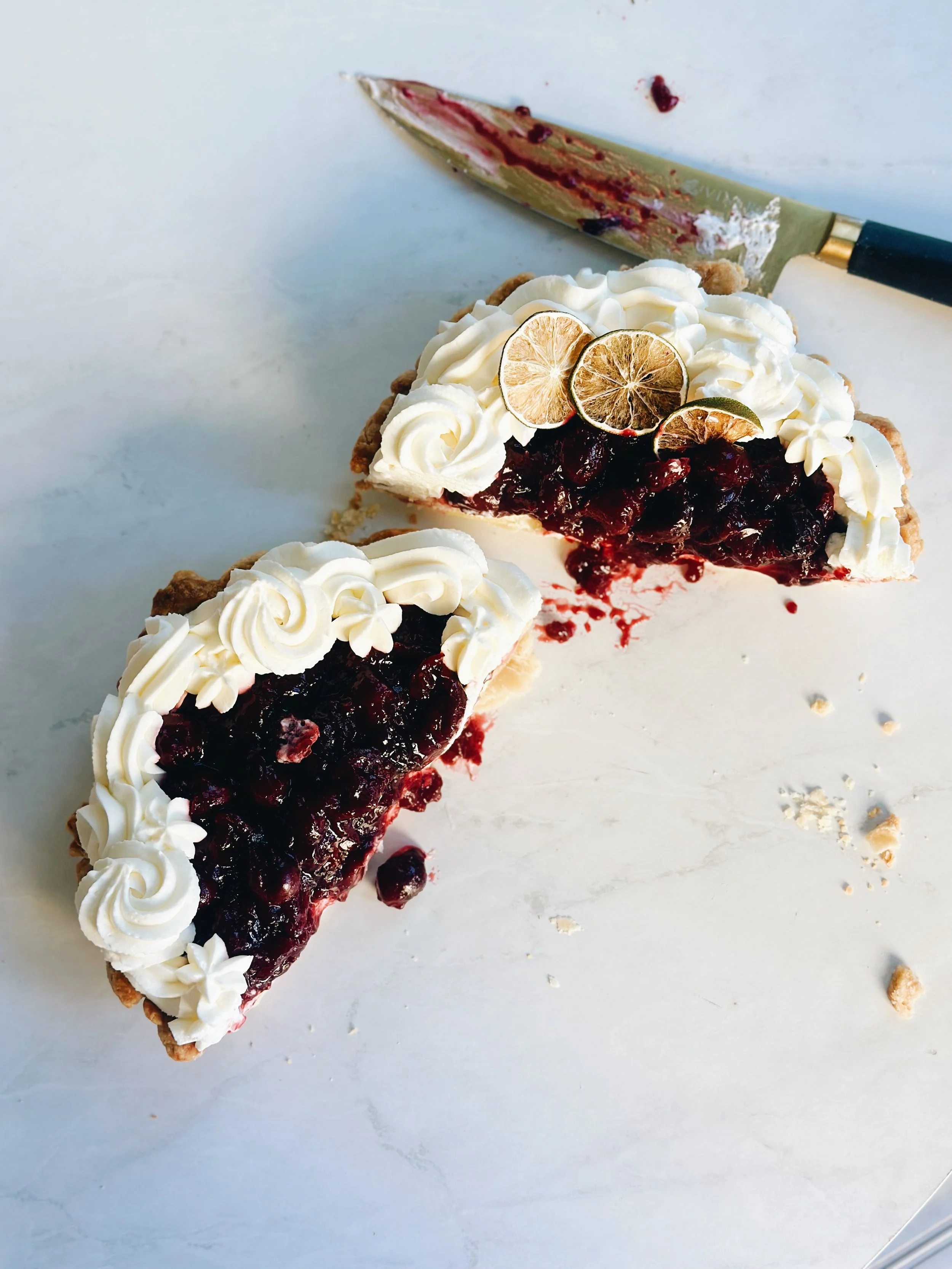 Cherry Amaretto Cheesecake