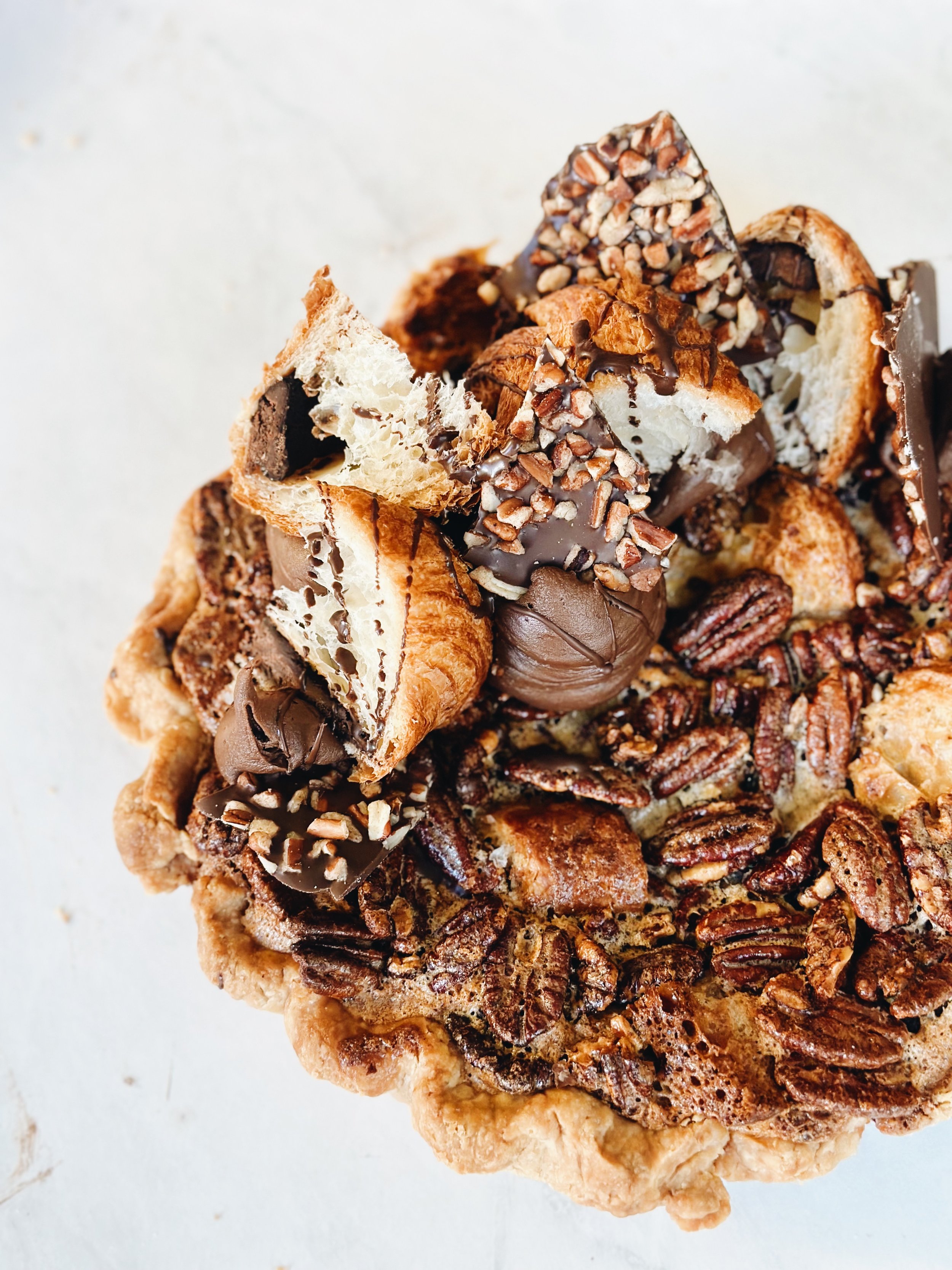 Pecan Chocolate Croissant