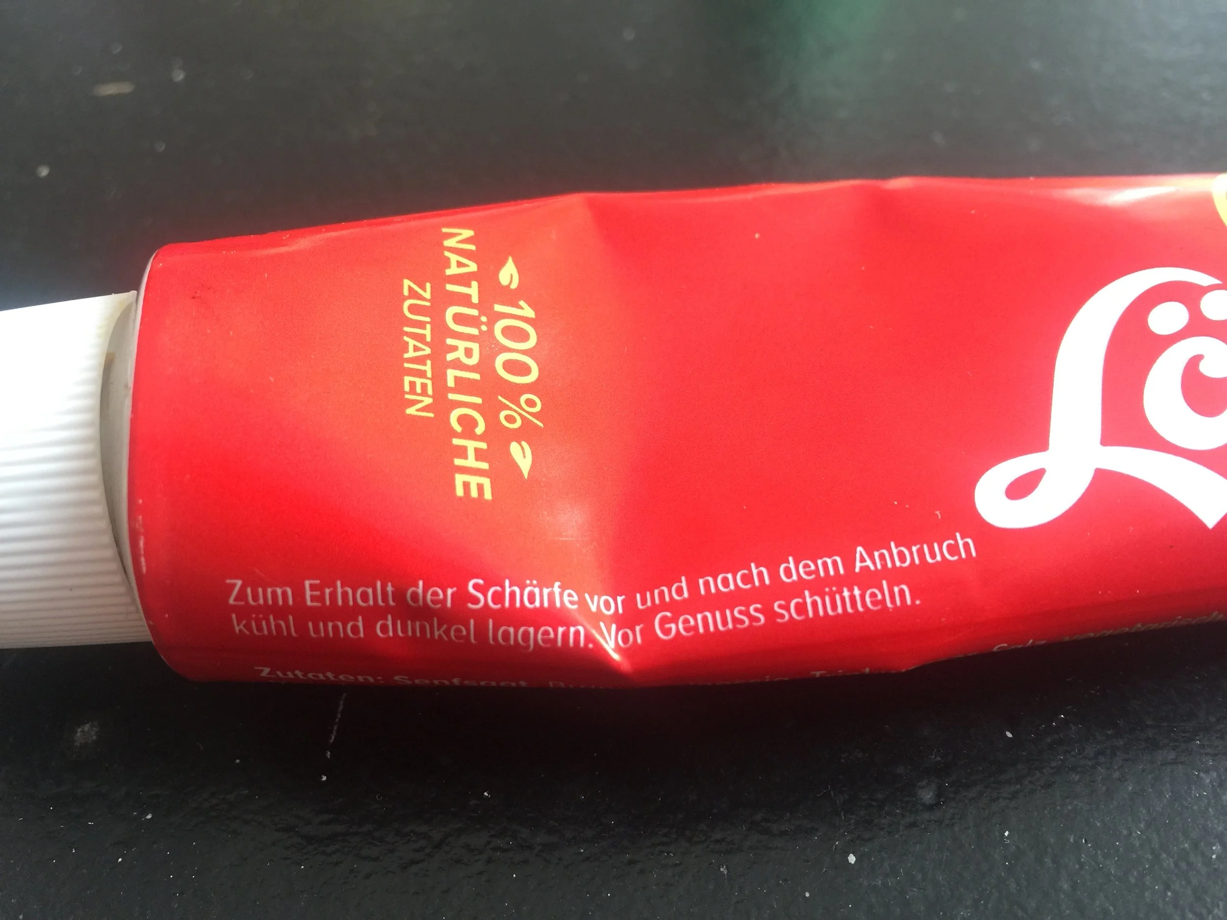 Tube zum Schütteln?