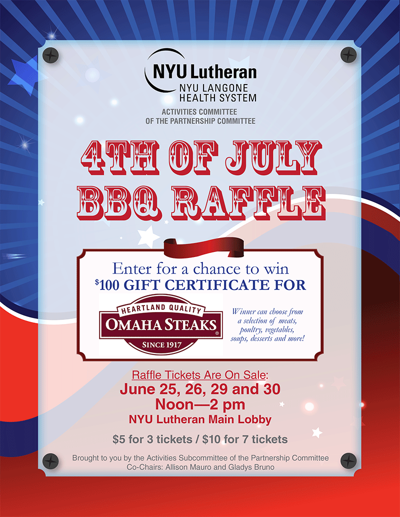 Employee Raffle Flyer - Promotional