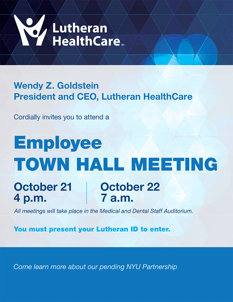 Town Hall Meeting Invitation