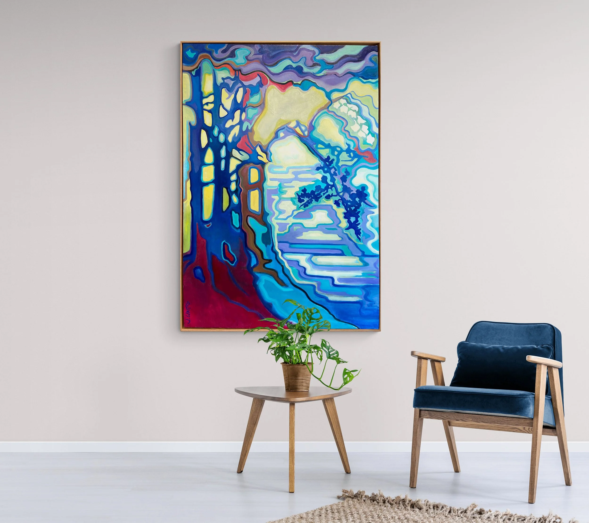 Tree Along the Shore