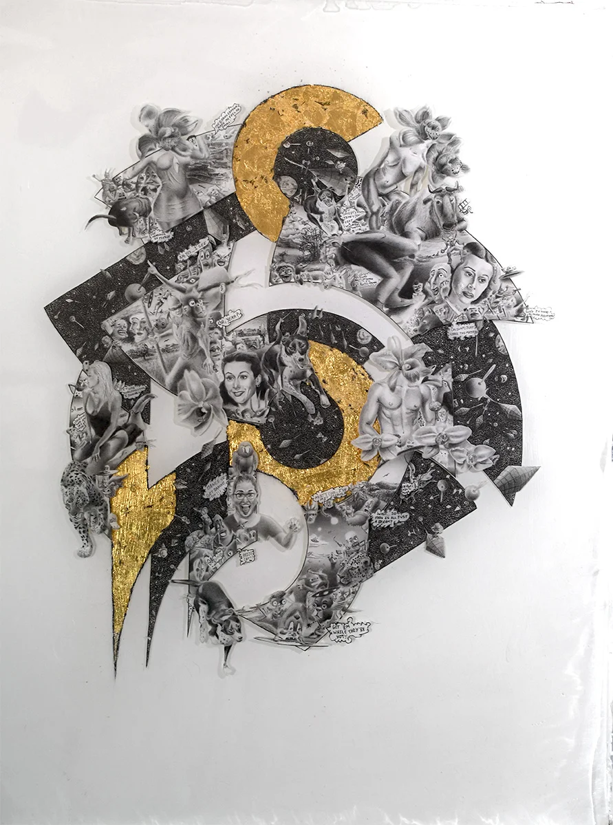 Santari #1 2018 30x24in