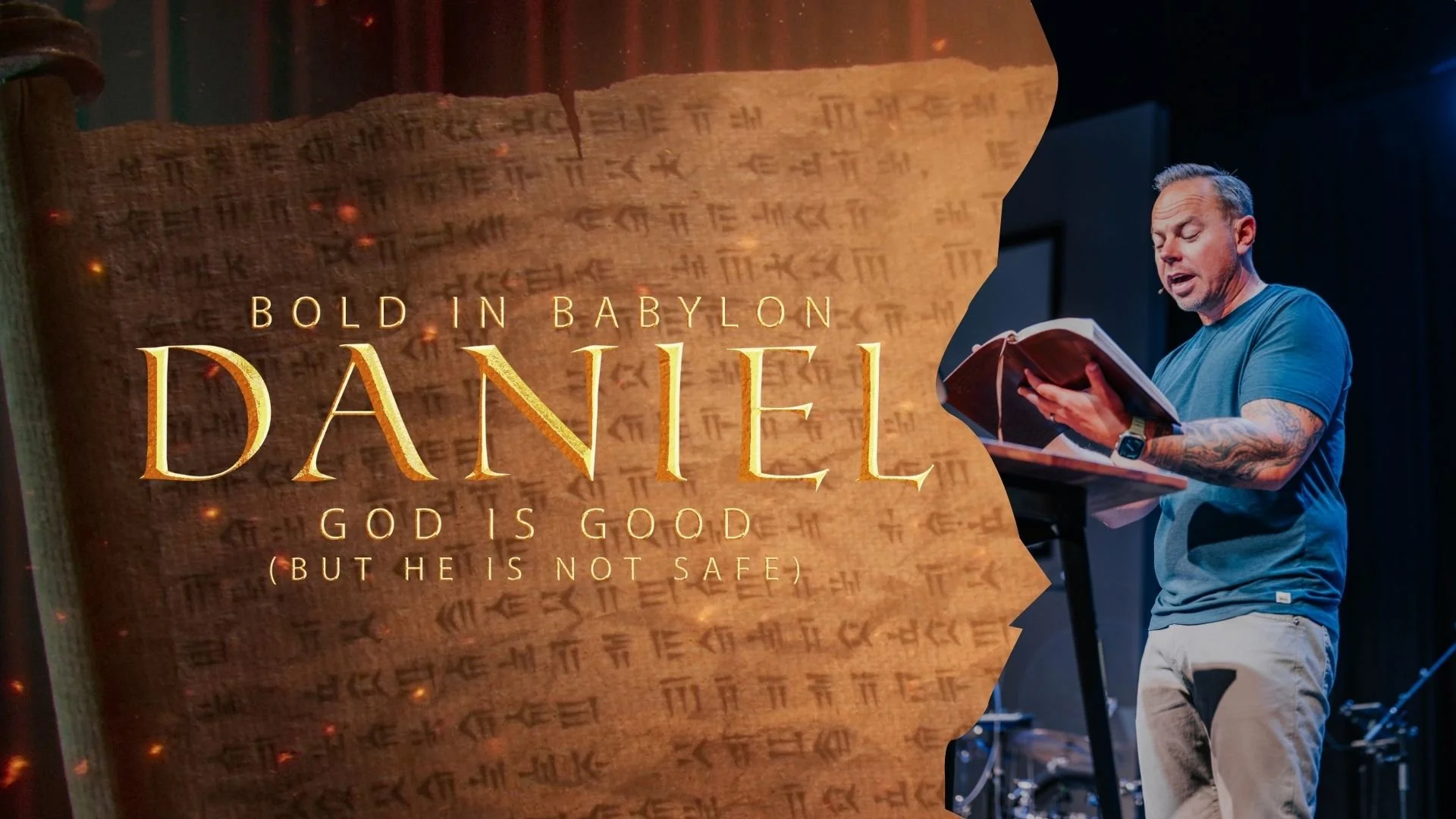 God is Good (but He is not safe)