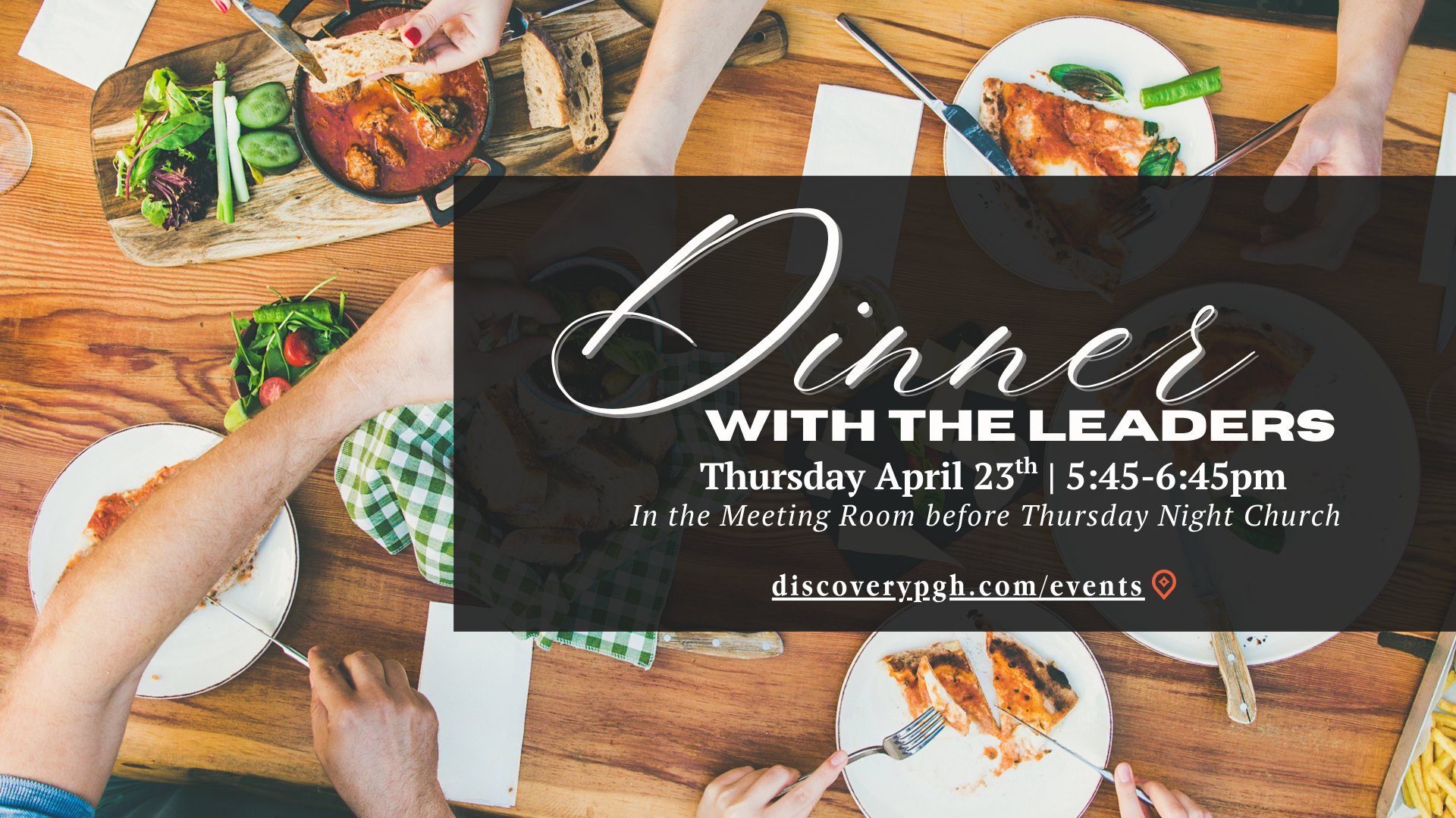 Dinner with the Leaders