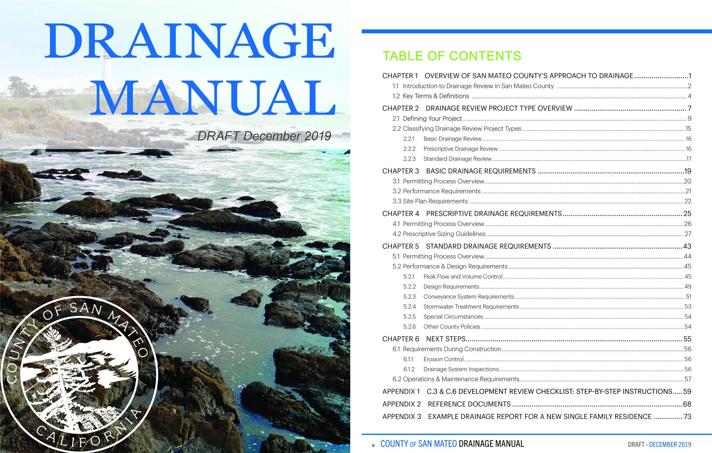 draft drainage manual