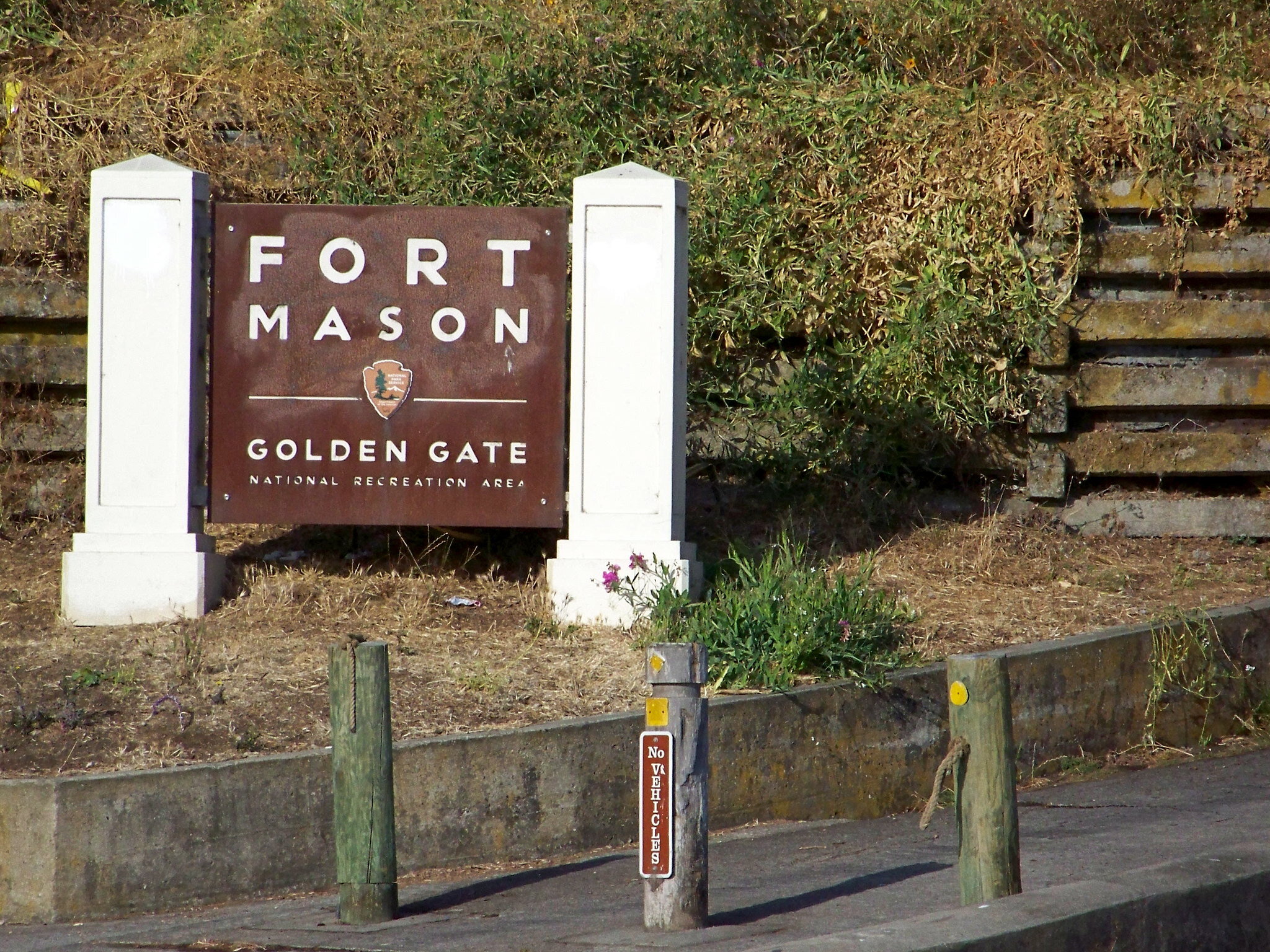 GGNRA entry sign