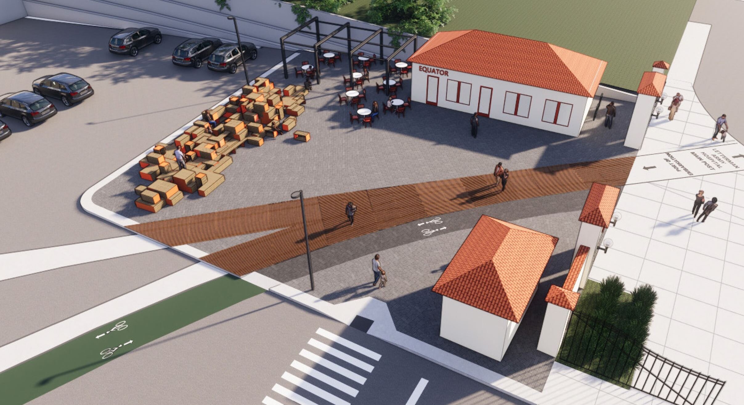 Fort Mason Entry Plaza