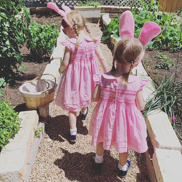 So grateful for these little bunnies, our family and all those working hard to keep everyone safe this Easter!