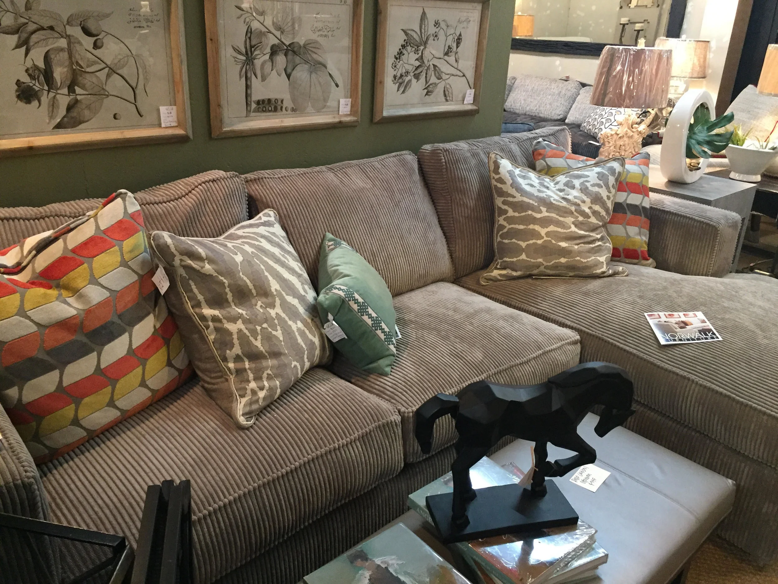 Norwalk Sectional- $4381 off the floor - Customization Available