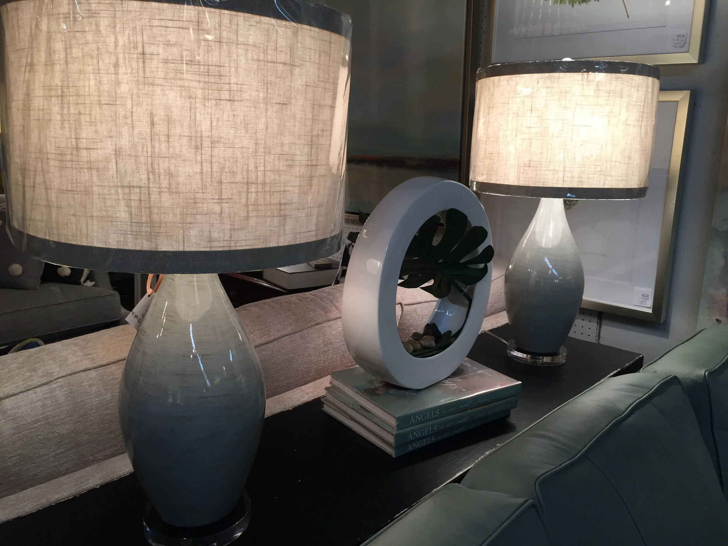 Ceramic Table Lamps - $323 each