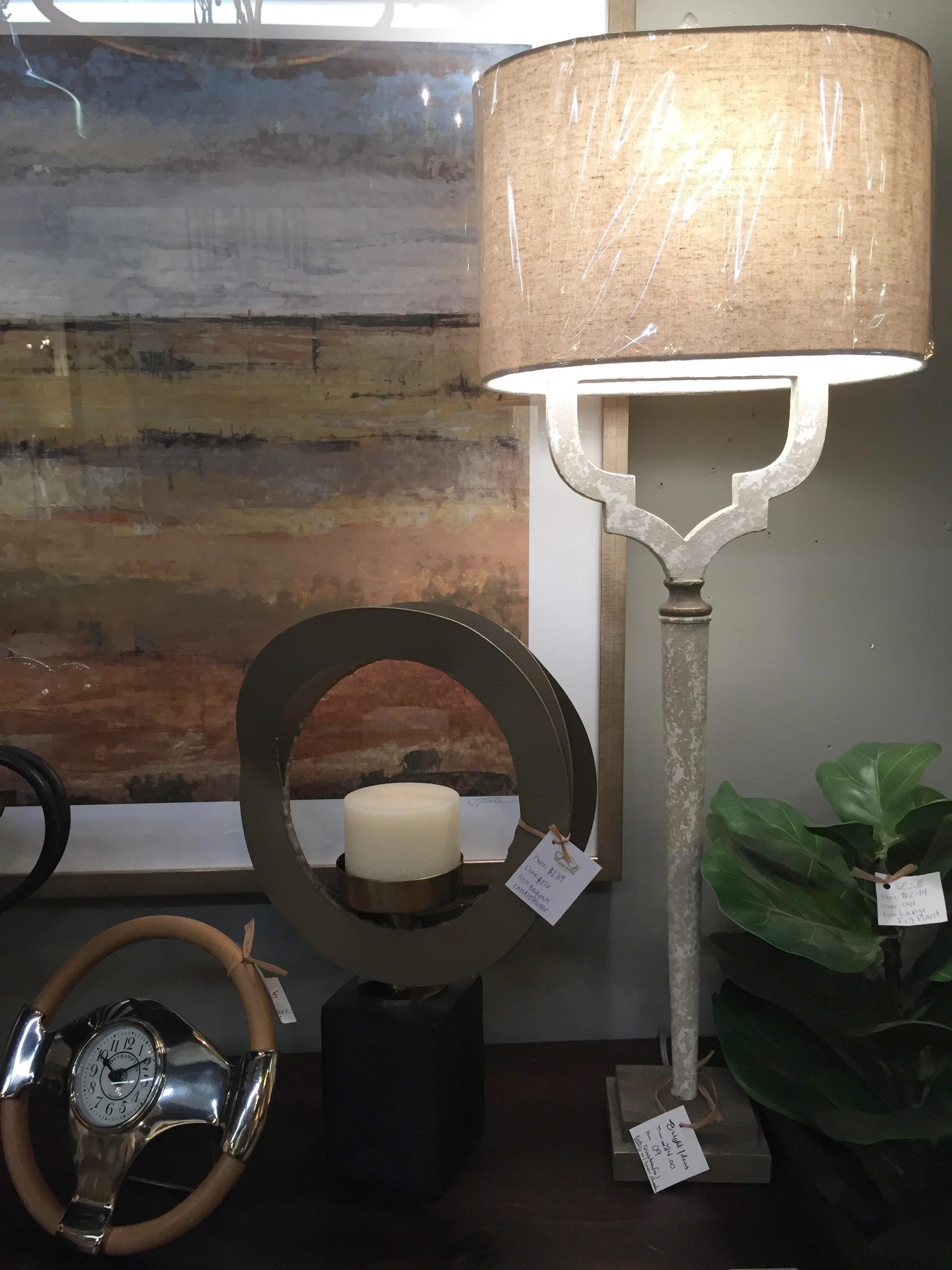 Tall Skinny Lamps - $284