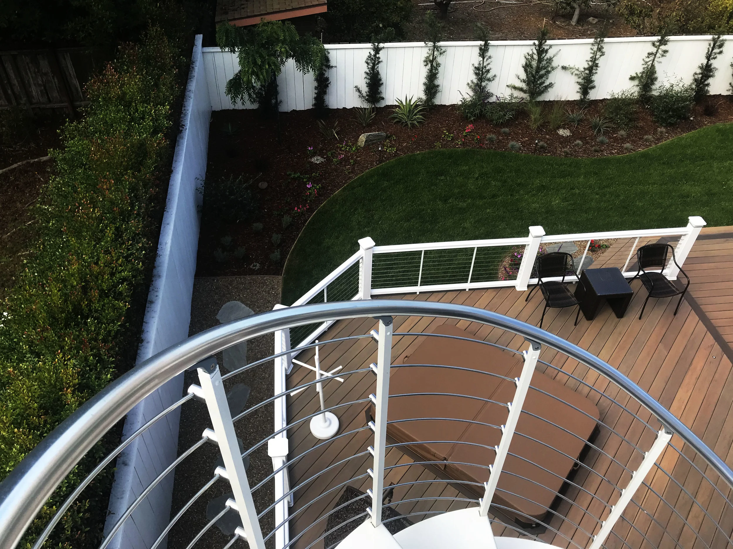 Mixed installed landscape - San Diego County