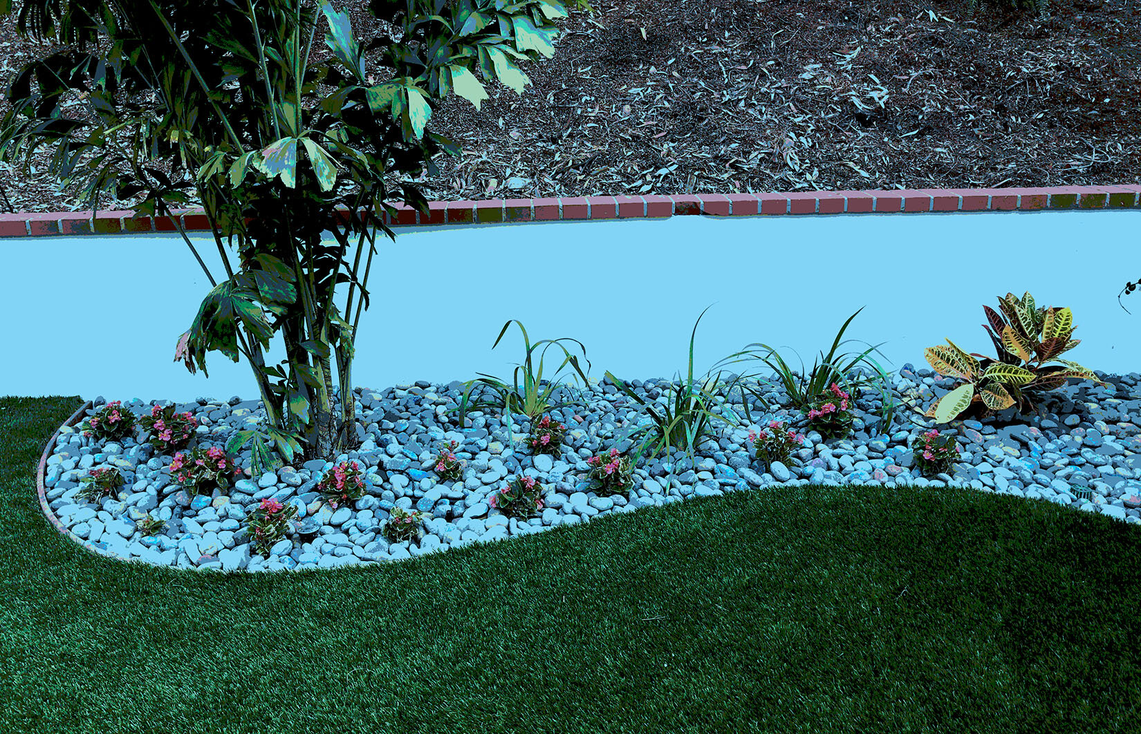 'The Tropic of Capricorn' in Rancho Pensaquitos installed landscape - Rancho Pensaquitos, San Diego